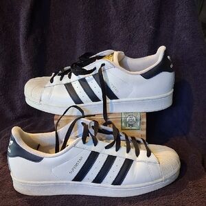 Adidas Superstar B/W Sneakers US 10